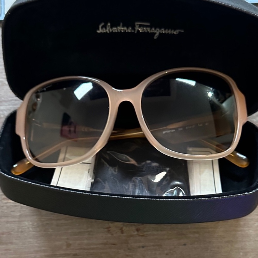 Salvatore Ferragamo Blush Sunglasses
